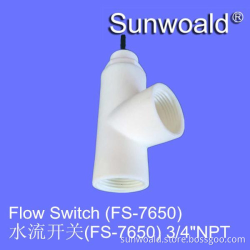 3/4"NPT DN20 Thread Water pump FDA plastic magnetic flow switch